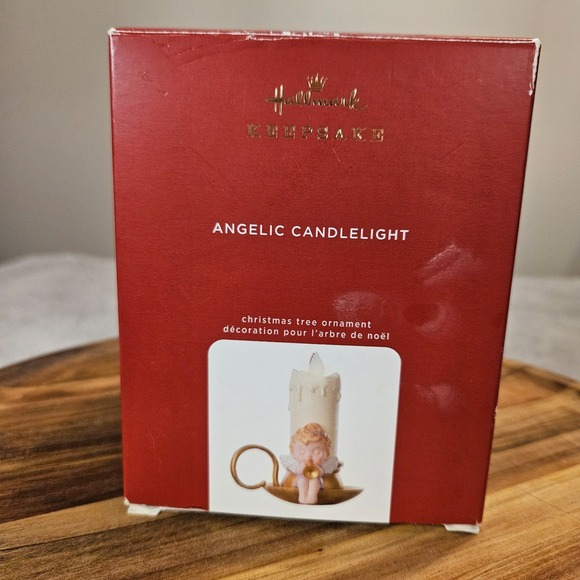 Hallmark Other - 2020 Hallmark Angelic Candlelight Ornament w Light & Motion, Power Cord Required